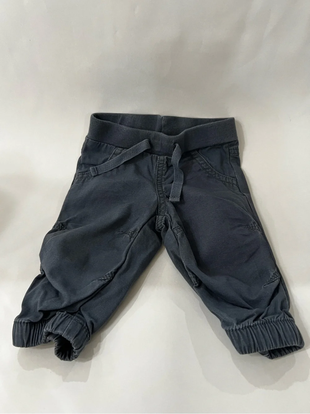 Old Navy Baby Jogger Pants Gray Pull On Cotton 3-6 Months